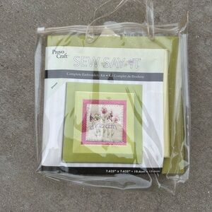 Provo Craft Sew Say It Embroidery Kit